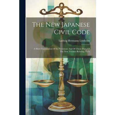 The New Japanese Civil Code