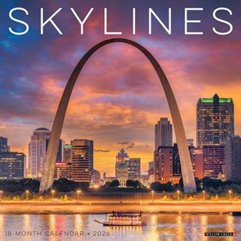Skylines 2026 12 X 12 Wall Calendar
