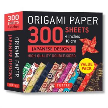 Origami Paper 300 Sheets Japanese Designs 4” (10 CM)