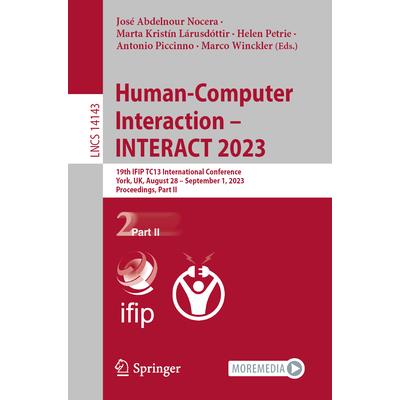 Human-Computer Interaction - Interact 2023