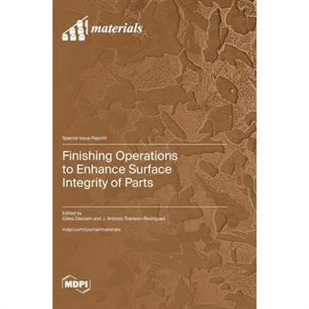 Finishing Operations to Enhance Surface Integrity of Parts