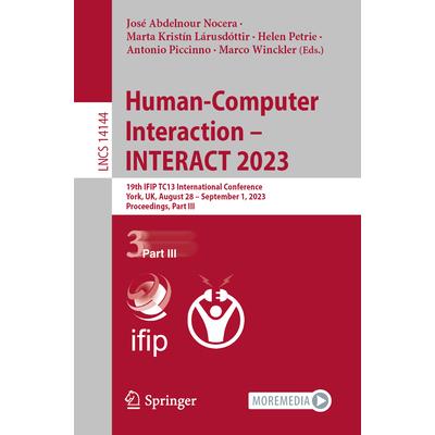 Human-Computer Interaction - Interact 2023