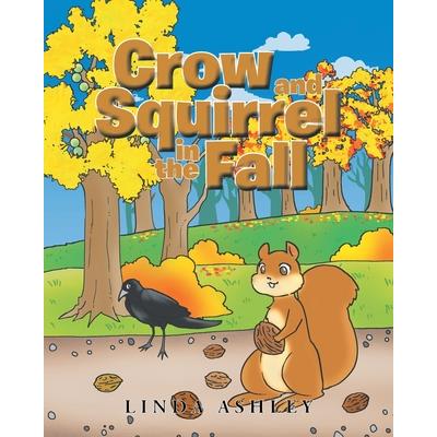 Crow and Squirrel in the Fall