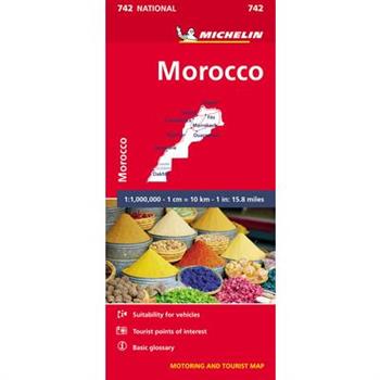 Michelin Map Africa Morocco 742