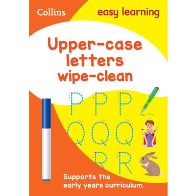 Upper Case Letters: Wipe-Clean Activity Book