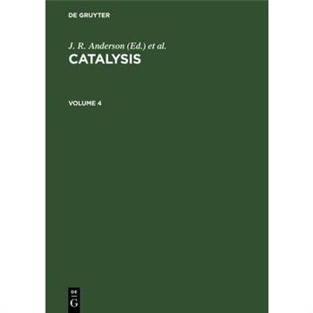 Catalysis. Volume 4