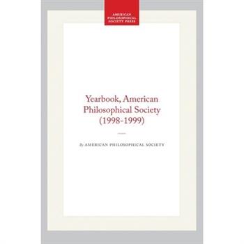 Yearbook, American Philosophical Society (1998-1999)