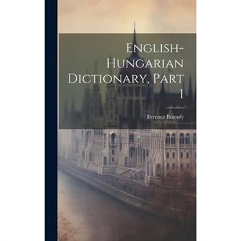 English-hungarian Dictionary, Part 1