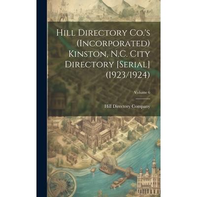 Hill Directory Co.'s (Incorporated) Kinston, N.C. City Directory [serial] (1923/1924); Volume 6