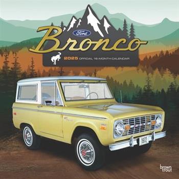 Ford Bronco Official 2025 12 X 24 Inch Monthly Square Wall Calendar Plastic-Free Ford Bronco Official 2025 12 X 24 Inch Monthly Square Wall Calendar Plastic-Free