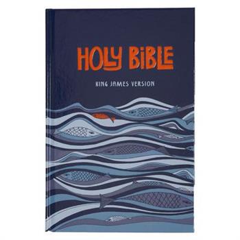 KJV Kids Bible, 40 Pages Full Color Study Helps, Presentation Page, Ribbon Marker, Holy Bible for Children Ages 8-12, Blue Hardcover