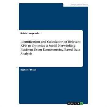 Identification and Calculation of Relevant KPIs to Optimize a Social Networking Platform Using Eventsourcing Based Data Analysis