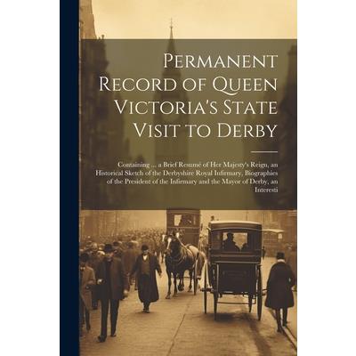 Permanent Record of Queen Victoria’s State Visit to Derby