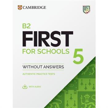 B2 First for Schools 5 Student’s Book Without Answers