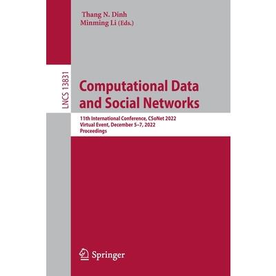 Computational Data and Social Networks