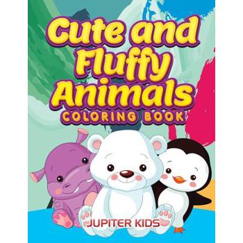 Cute and Fluffy Animals Coloring Book