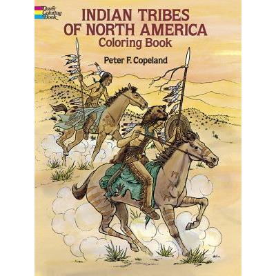 Indian Tribes of North America Coloring Book