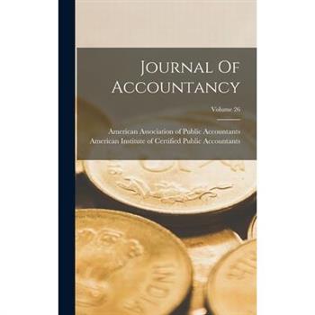 Journal Of Accountancy; Volume 26