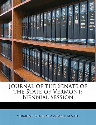 Journal of the Senate of the State of Vermont
