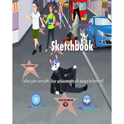 SpotZ the Frenchie(R) Brand Sketchbook - Follow Your Own Path