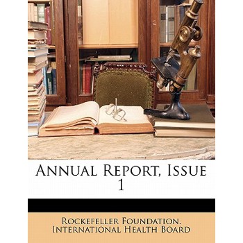 Annual Report, Issue 1