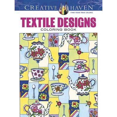Textile Designs Coloring Book