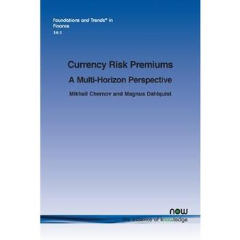 Currency Risk Premiums