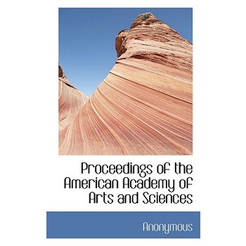 Proceedings of the American Academy of Arts and Sciences