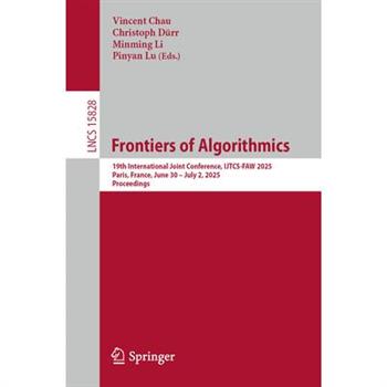Frontiers of Algorithmics