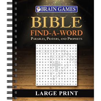 Brain Games - Bible Find a Word - Large Print
