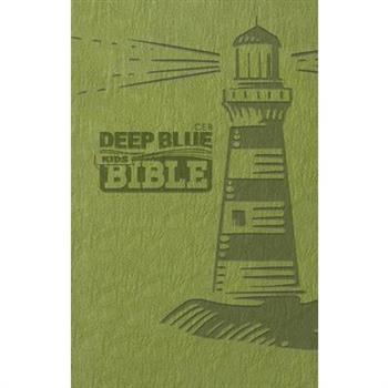 Ceb Deep Blue Kids Bible Lighthouse Green