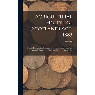 Agricultural Holdings (Scotland) Act, 1883