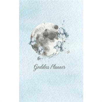 Goddess Planner - Undated Weekly, Monthly 6"x 9" with Moon Journal, To-Do Lists, Self-Care and Habit Tracker