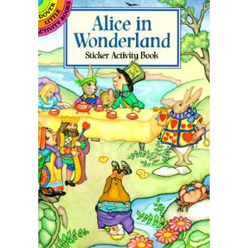Alice in Wonderland Sticker Activity Book