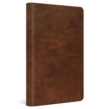 ESV Thinline Bible (Full Grain Leather, Deep Brown)