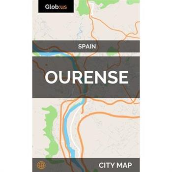 Ourense, Spain - City Map