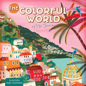 2026 Colorful World of Rhi James, the Wall Calendar