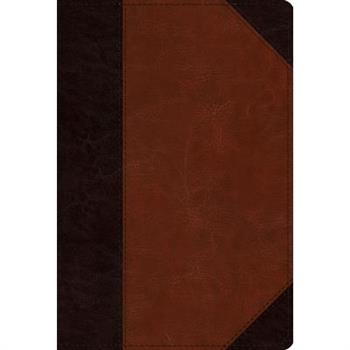 ESV Men's Study Bible (Trutone, Brown/Cordovan, Portfolio Design)