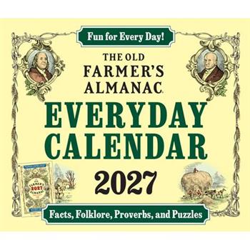 The 2027 Old Farmer's Almanac Everyday Box Calendar