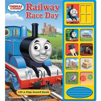 Thomas & Friends: Railway Race Day Lift-a-Flap Sound Book
