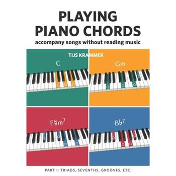 Playing piano chords