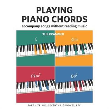 Playing piano chords