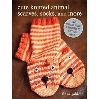 Cute Knitted Animal Scarves, Socks, and More