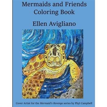 Mermaids and Friends Coloring Book