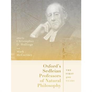 Oxford's Sedleian Professors of Natural Philosophy