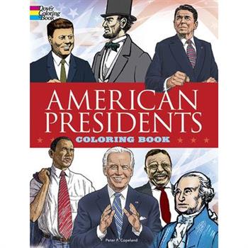 American Presidents Coloring Book
