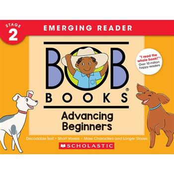 Bob Books - Advancing Beginners Hardcover Bind-Up Phonics, Ages 4 and Up, Kindergarten (Stage 2: Emerging Reader)