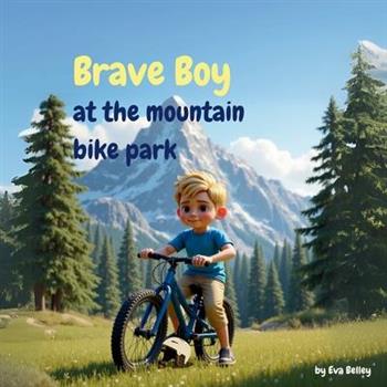 Brave Boy at the mountain bike park