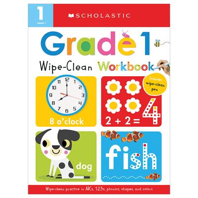 Wipe Clean Workbooks, Grade 1