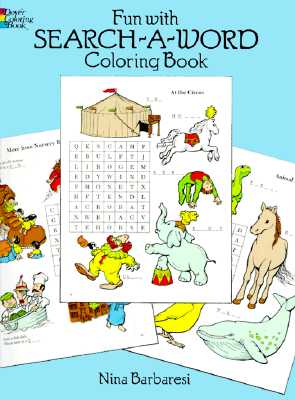 Fun With Search-a-word Coloring and Activity Book